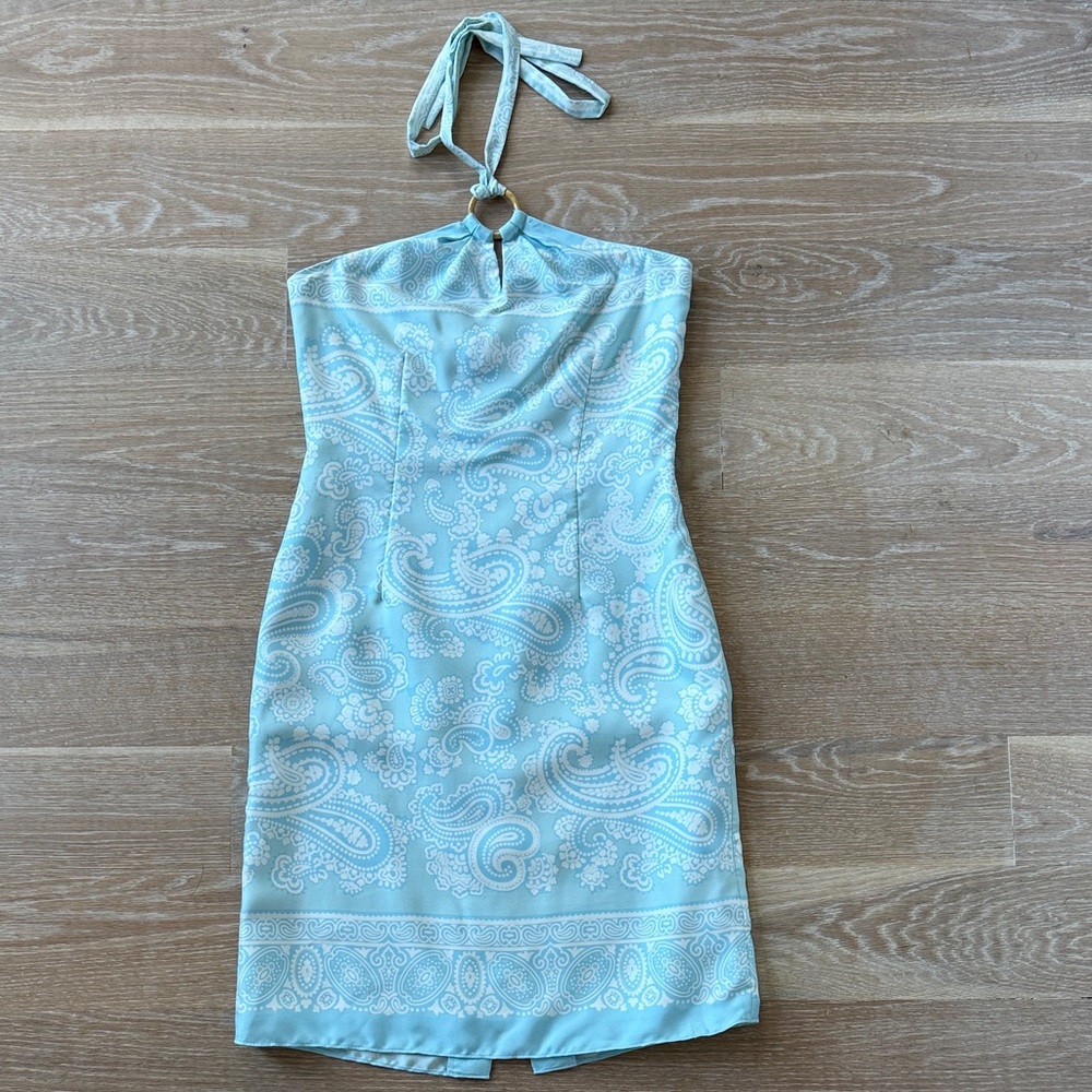 J. McLaughlin Dress in Light Blue